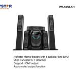 POLYSTAR HOME THEATRE, HDMI, FM RADIO