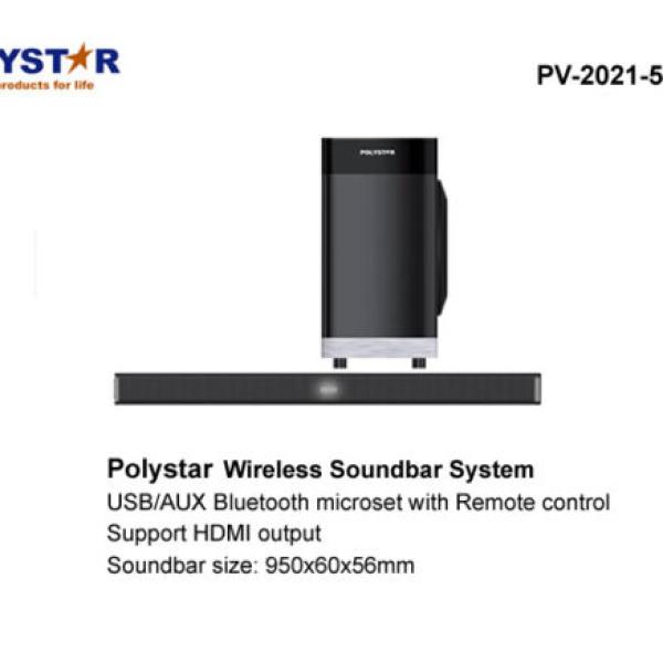 POLYSTAR WIRELESS SOUNDBAR SYSTEM