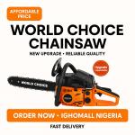 World Choice 20" Gasoline Chainsaw – High-Performance Cutting Tool