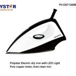 POLYSTAR ELECTRIC DRY IRON – WHITE AND BLACK