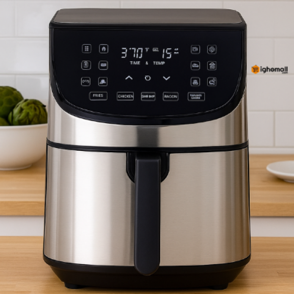 Kenwood 7L Air Fryer Steel/Silver HFM80.000SS