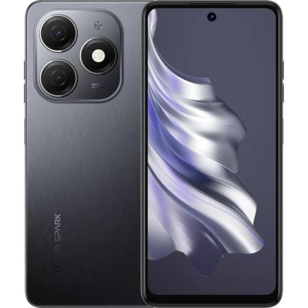Tecno Spark 20 Dual SIM 4G LTE Smartphone - 6.6"HD+ 8GB + 128GB Fingerprint 5000mAh
