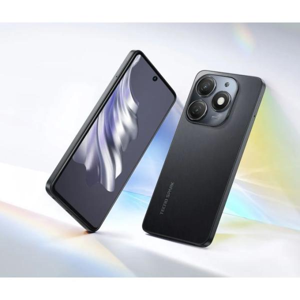 Tecno Spark 20 Dual SIM 4G LTE Smartphone - 6.6"HD+ 8GB + 128GB Fingerprint 5000mAh