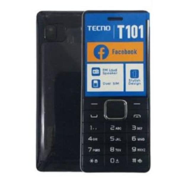 Tecno T101 Dual SIM Phone - 1.77", 1150mAh, FM, Bluetooth Connectivity