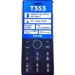 Tecno T353 Dual SIM phone - 3000mAH, 2.0 Display, FM, Torch