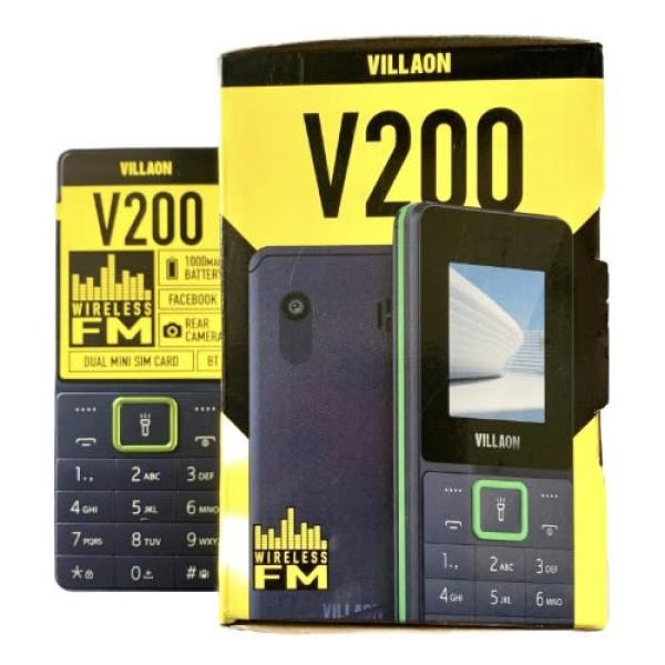 Villaon V200 - Classic Dual SIM Phone, 1.77", 1000mAh