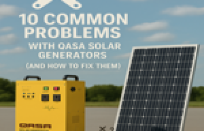 Fix It Fast: Qasa Solar Generator Help