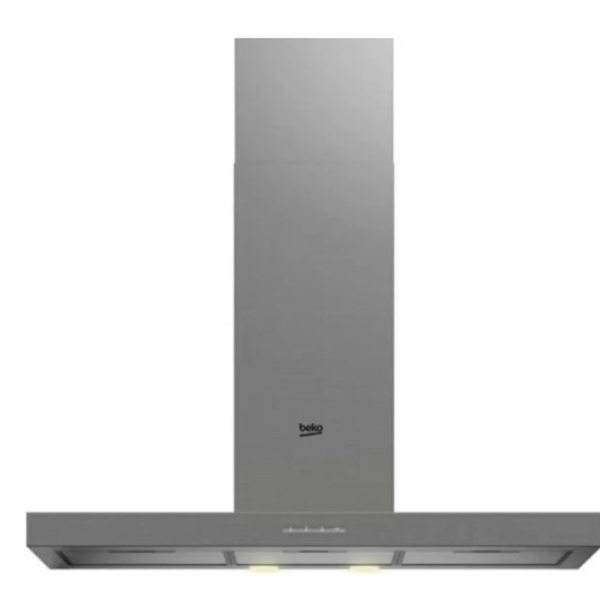 Beko 90CM Wall-Mounted Extractor Hood – Stainless Steel - BHCB 91622BXH