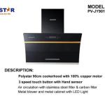 POLYSTAR 90CM RANGE HOOD – PV-JY90139