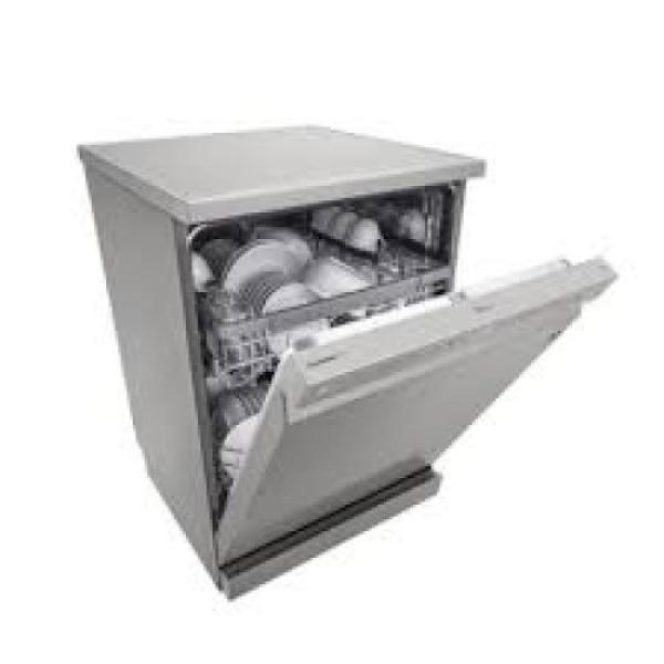 Scanfrost Dishwasher - 12 Place Settings, A++ 55dB with LED Display, Dark Sliver - SFDWP12M