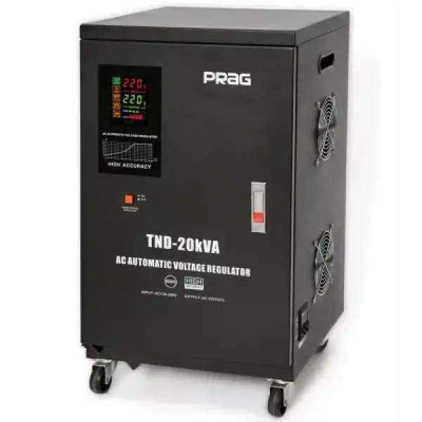 Prag 20KVA Servo Voltage Stabilizer (130-260V)