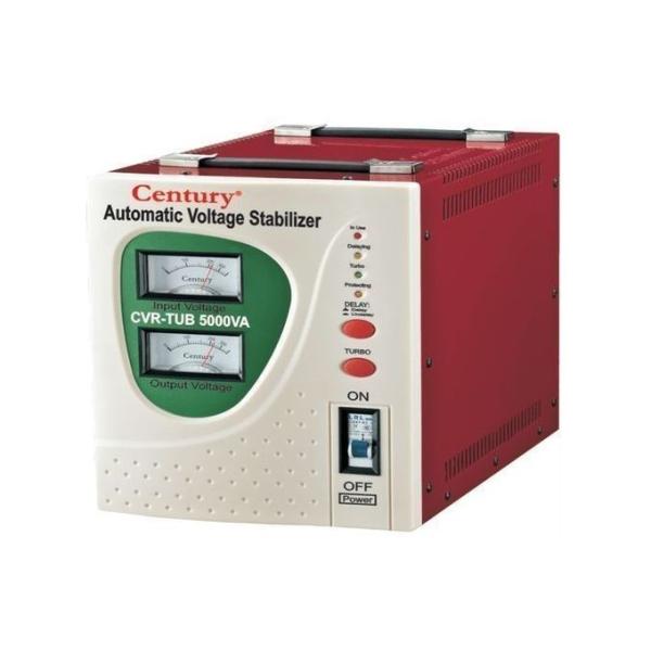 Century 5000VA Automatic Voltage Stabilizer - CVRTUB5000VA