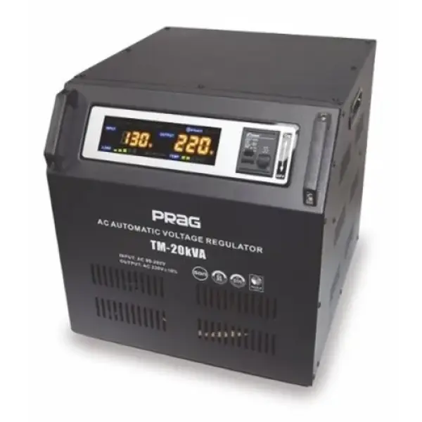 Prag 20KVA, 45-280V, Relay Voltage Stabilizer