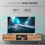Nikai 50" Web OS 4K UHD Smart Led TV, Frameless, Bluetooth, Dual Remote - NIK-50MEU 4STN