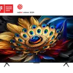 TCL 55 inches 4K Ultra HD Smart QLED Google TV 55C655 (Black)