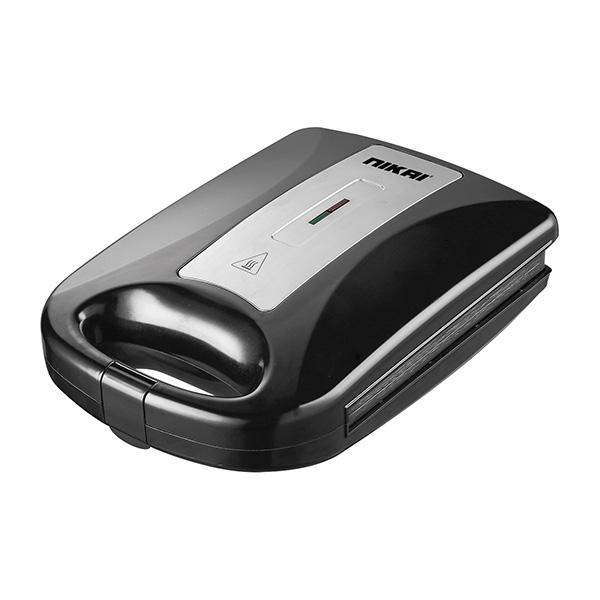 Nikai 4 Slice Sandwich Maker, Non stick coating, Grill plate, 1200W - NGT928A1