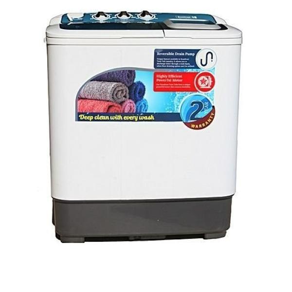 Scanfrost 10KG Twin Tub Washing Machine - SFWMTTC