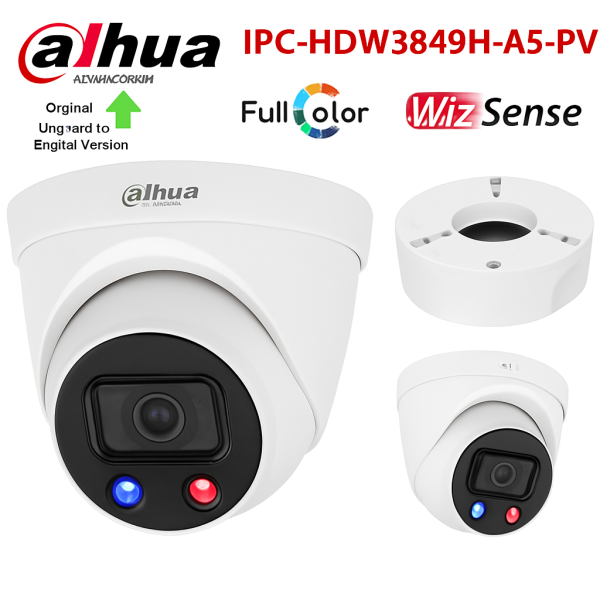 Dahua Indoor ColorVu CCTV Camera – Full-Color Day & Night Security