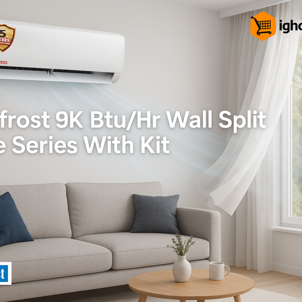 Scanfrost 9K Btu/Hr Wall Split Wave Series With Kit - SFACS9M