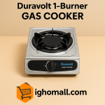 Duravolt 1burner GAS COOKER DGC-1B Infrared