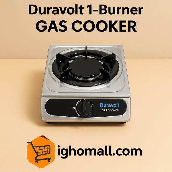 Duravolt 1burner GAS COOKER DGC-1B Infrared