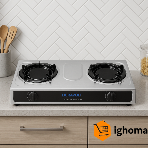 Duravolt 2 Burner Infrared Gas Cooker (DGC-2B) - Buy Fast Heating Stainless Gas Cooker