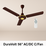 DuraVolt 56" AC/DC C/fan Brown Dcf-56 Acdc With Remote