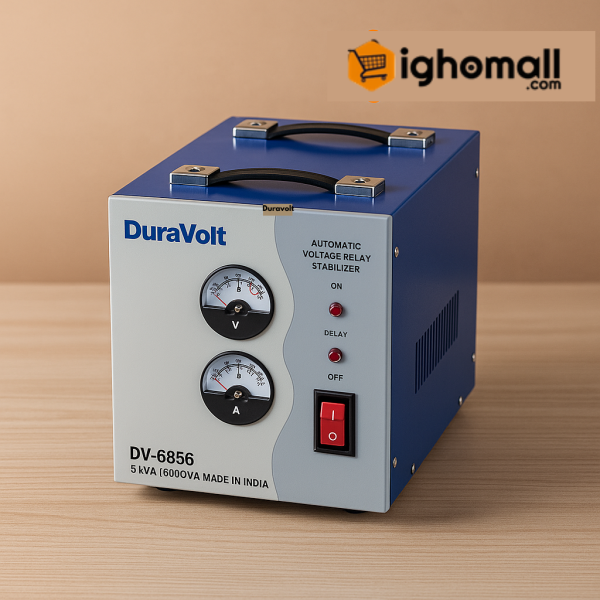 Duravolt 5000W Automatic Voltage Relay Stabilizer DV-5000