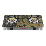 QASA 2 Burner Gas Cooker Qgc-2bg Flora