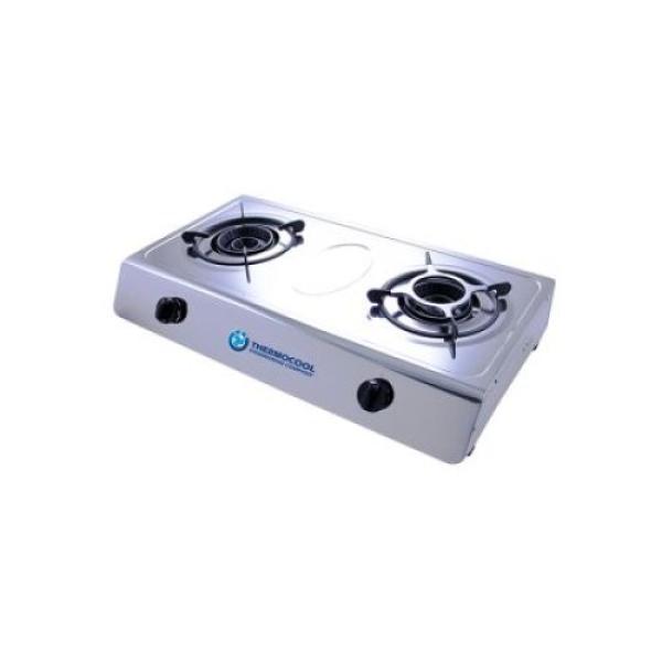 Haier Thermocool Table Gas Cookers - CKR TBL 2HOB TGC-2SA Stainless Duo