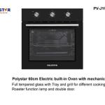 POLYSTAR 60CM ELECTRIC INBUILT OVEN – PV-JY60KE