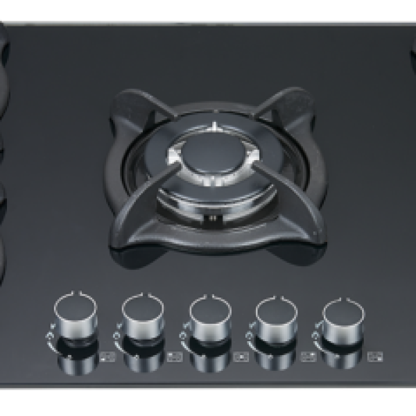 POLYSTAR 7MM 5 GAS BURNER TEMPERED GAS HUB – PV-B8705AGPS