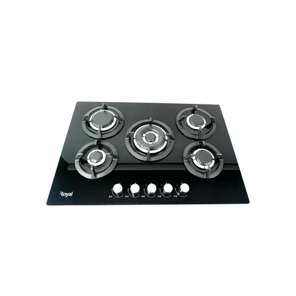 Royal 90cm Built-In Gas Hob with Auto Electric Ignition - RBGH90G5B