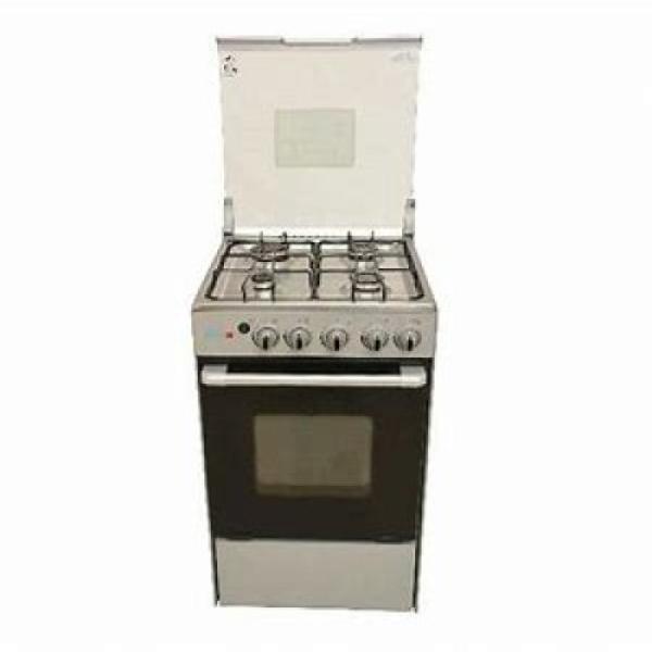 Scanfrost 50X50 4 Gas Burners With Gas Oven Grey - SFC5401S