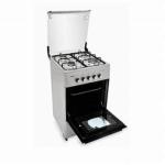Scanfrost 50X50 4 Gas Burners With Gas Oven Grey - SFC5402S