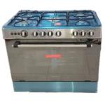 Scanfrost 90X60 5 Gas (1WOK) With Oven, Grill, Full Auto Ignition - SFC9500SS