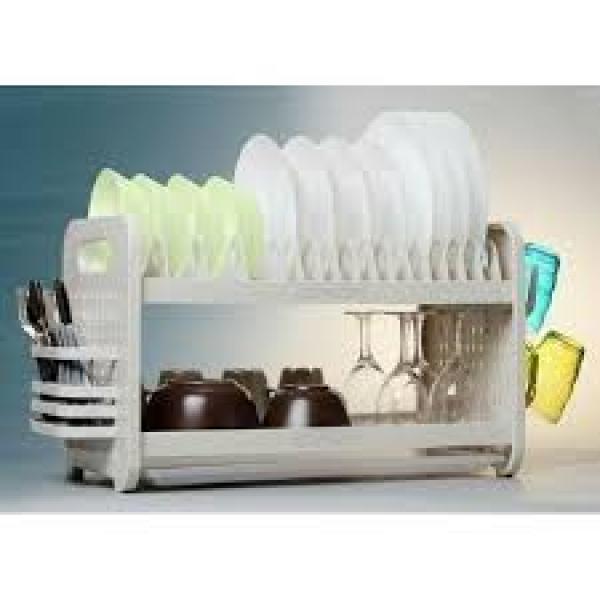 Qasa Plate Rack Dish Drainer Two Layer | QDR-252+