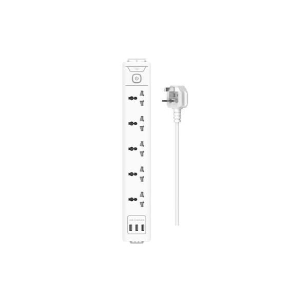 5way tokunbo extension Socket with Usb