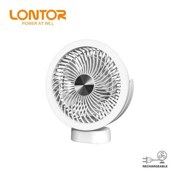 LONTOR RECHARGABLE MINI FAN CTL-MF025-6