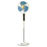 Panasonic Standing Fan with Timer Gold and Blue Colour 3 Blade - F- 407X