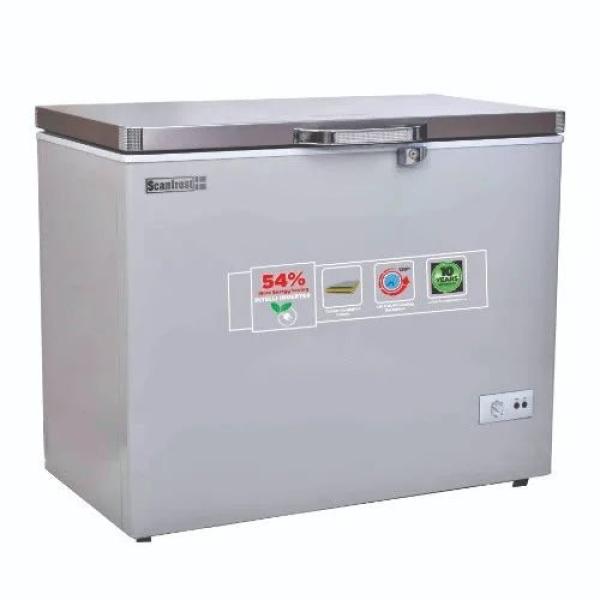 Scanfrost 300Ltr Inverter Chest Freezer With Digital Thermstatat Controler Display - SFL300INV