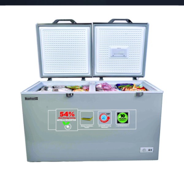 Scanfrost 500Ltr Inverter Chest Freezer With Digital Thermostat controller Display - SFL500INV