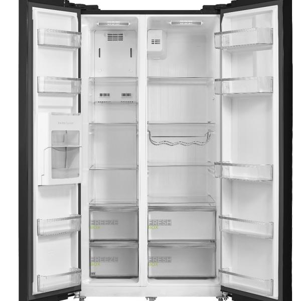 Midea 510L Side by Side Refrigerator Without Handle - HC-689WEN