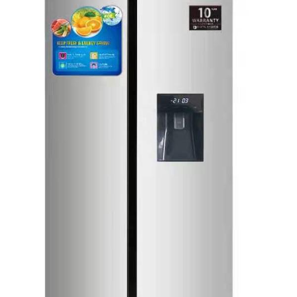 POLYSTAR 436L INVERTER SIDE BY SIDE REFRIGERATOR – PV-SBS666WD-INV (SILVER)