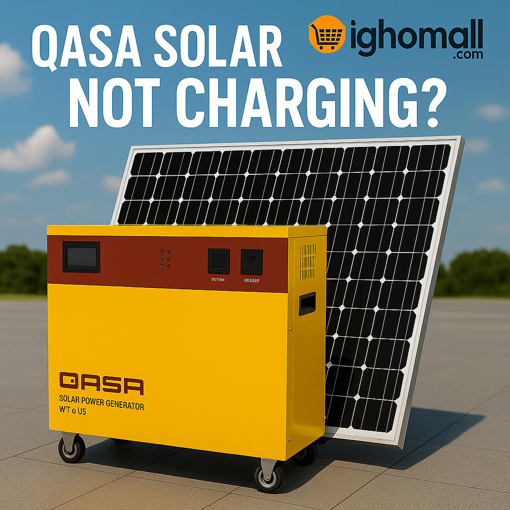 ighomall solar not charging