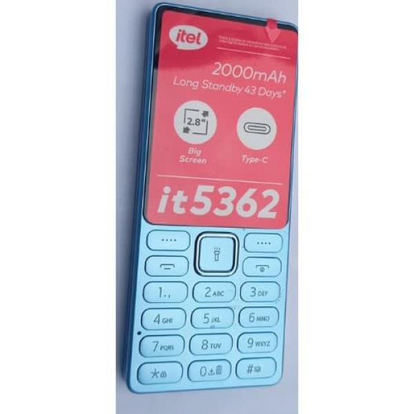 Itel 5362 Wireless FM Triple SIM Phone - 2.8", 64mb, 2000mAh, Type C