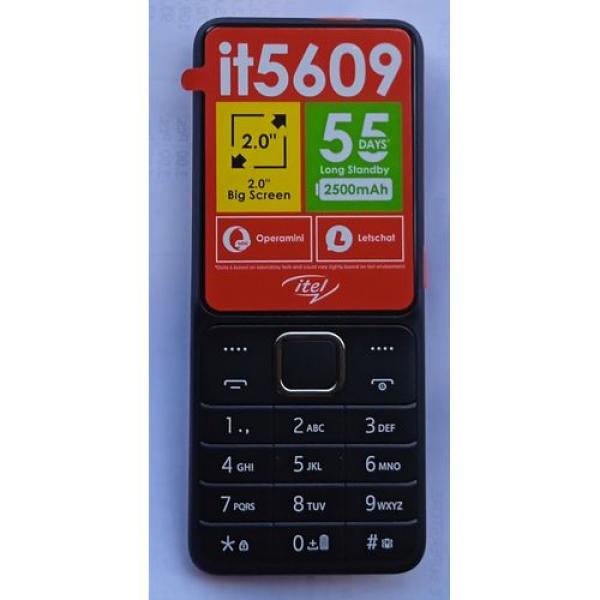 Itel 5609 Wireless FM Dual SIM Phone, 2500mAH, Opera MinI