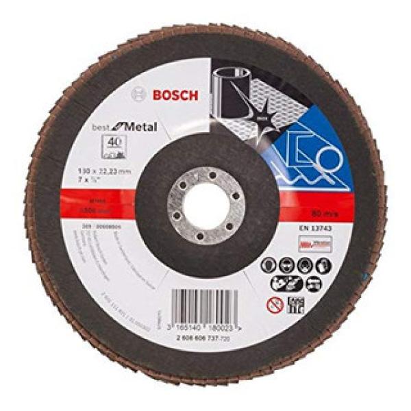 Bosch Professional Flap Disc X571 180mm for Meta