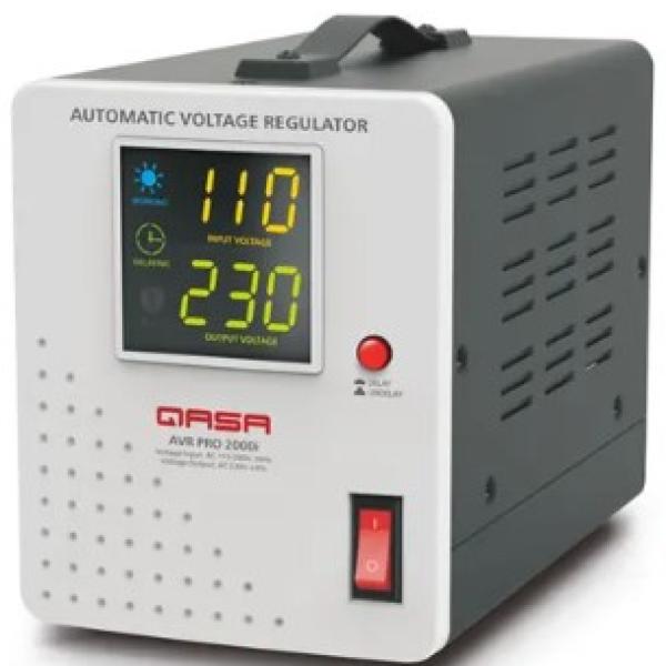 Qasa Digital Stabilizer 2000VA |QVR-PRO 2000VA
