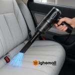 Car mounted vacuum cleaner